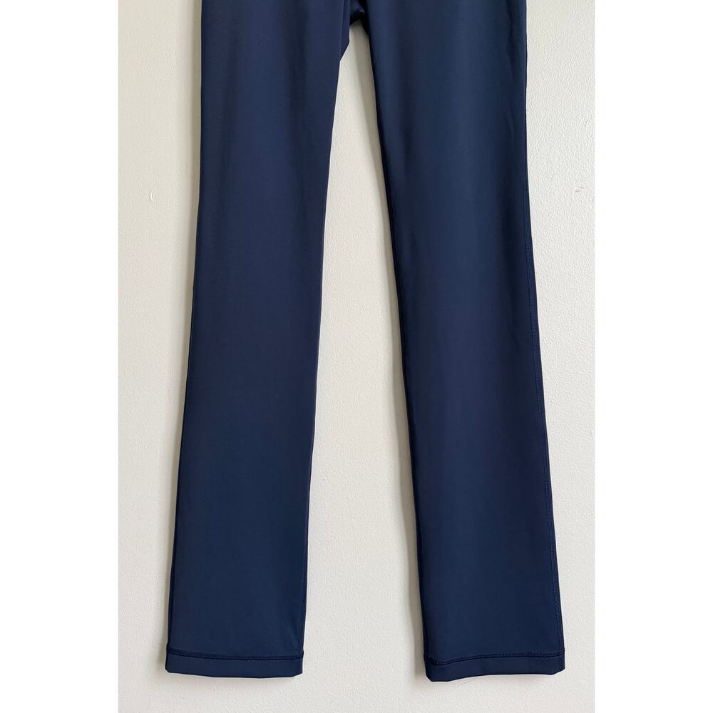 Lululemon Wunder Under SmoothCover Ruched Pant True Navy Size 12 Athletic Gym - Picture 7 of 13